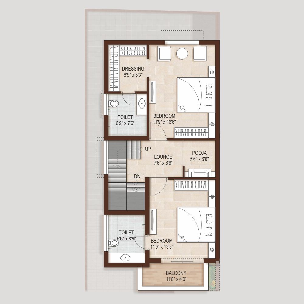 First Floor (Plot No. 1 to 24)