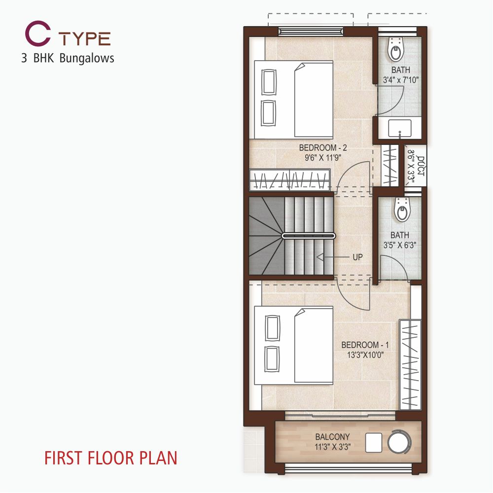 C Type (Plot No. C-20 to C-31)